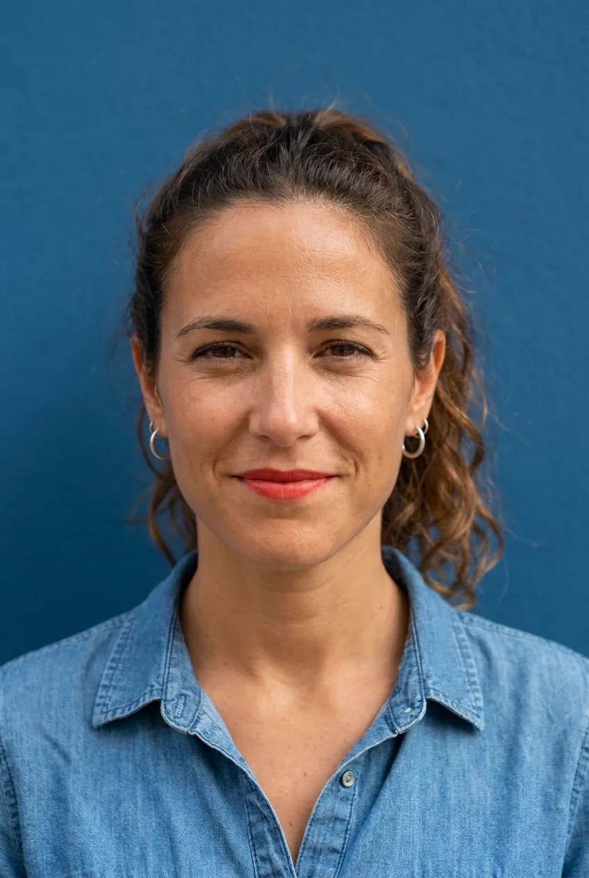 Retrato de Aitana, coordinadora de tours